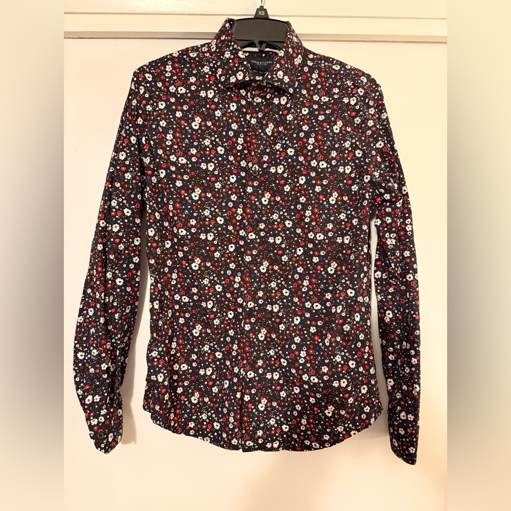 Floral Patterned Men's (or Women’s) Shirt